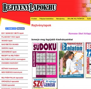 Rejtvénylapok Rejtvénylapok